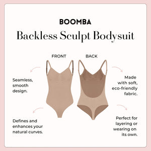 Backless Sculpt Bodysuit