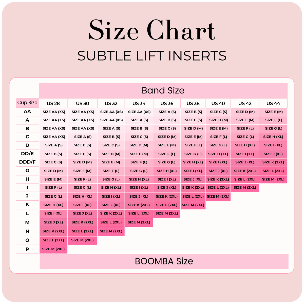 Subtle Lift Inserts