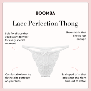 Lace Perfection Thong