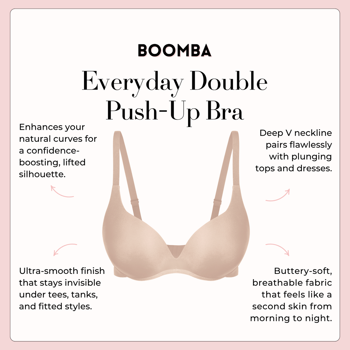 Everyday Double Push-Up Bra