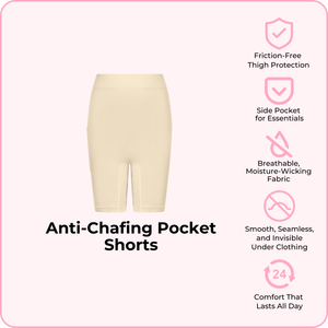 Anti-Chafing Pocket Shorts