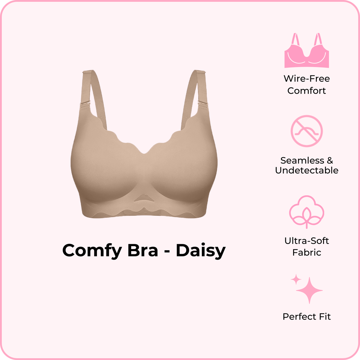 Comfy Bra - Daisy