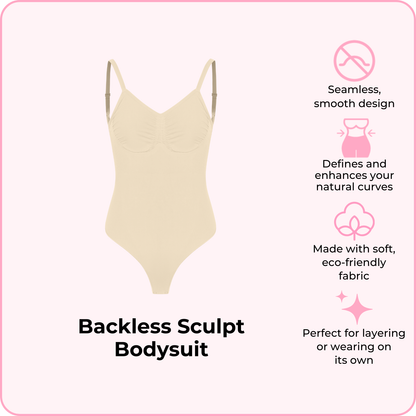 Backless Sculpt Bodysuit