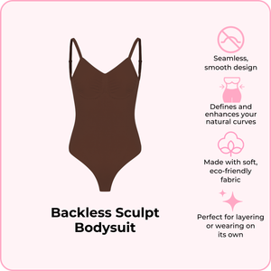 Backless Sculpt Bodysuit