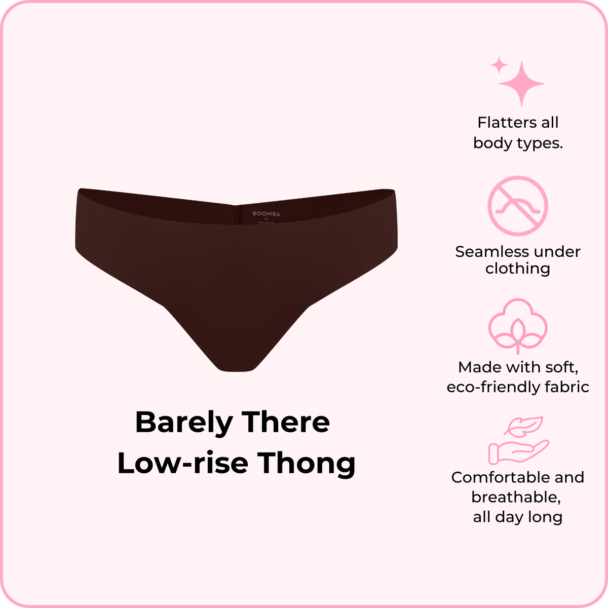 Barely There Low-rise Thong
