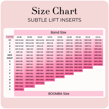 Subtle Lift Inserts
